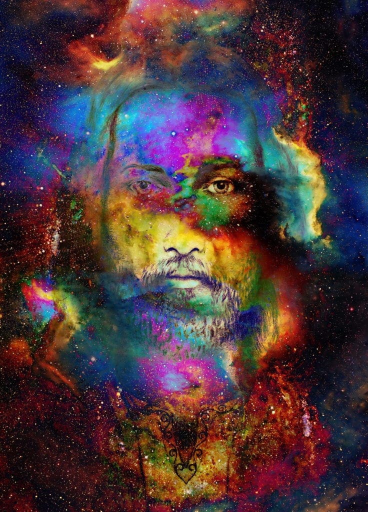 Galactic Yeshua / Jesus Image