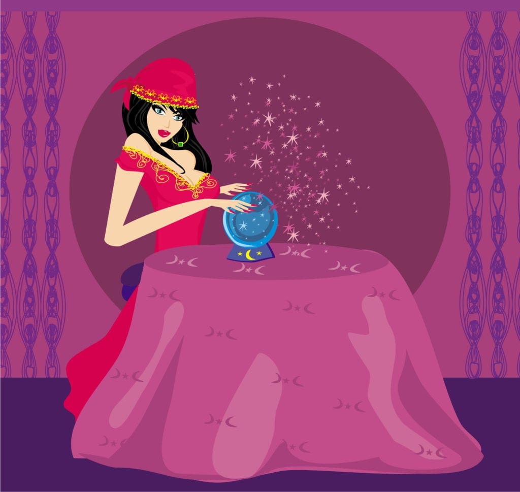 psychic medium crystal ball image