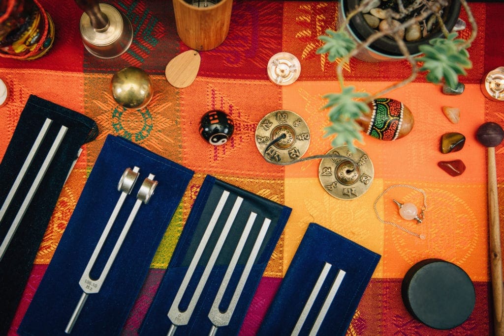 Solfeggio tuning forks image