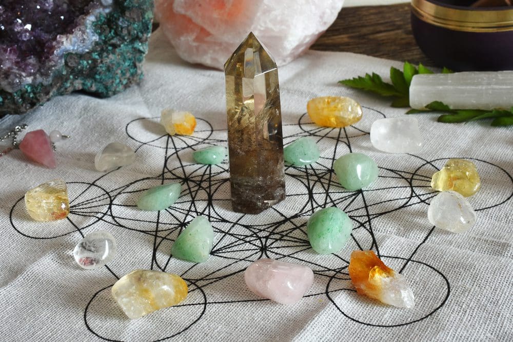 Crystal Deva Crystal grid  image
