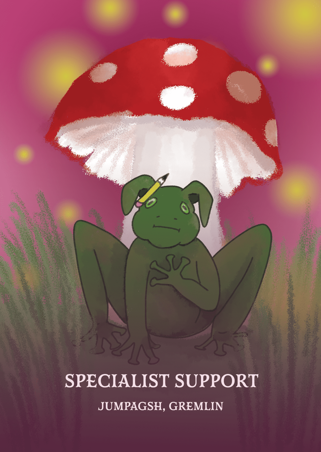 jumpagsh gremlin from elemental Magick and manifestation deck image